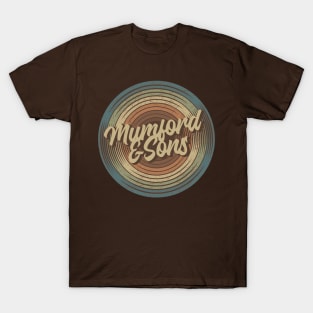 Mumford & Sons Vintage Vinyl T-Shirt